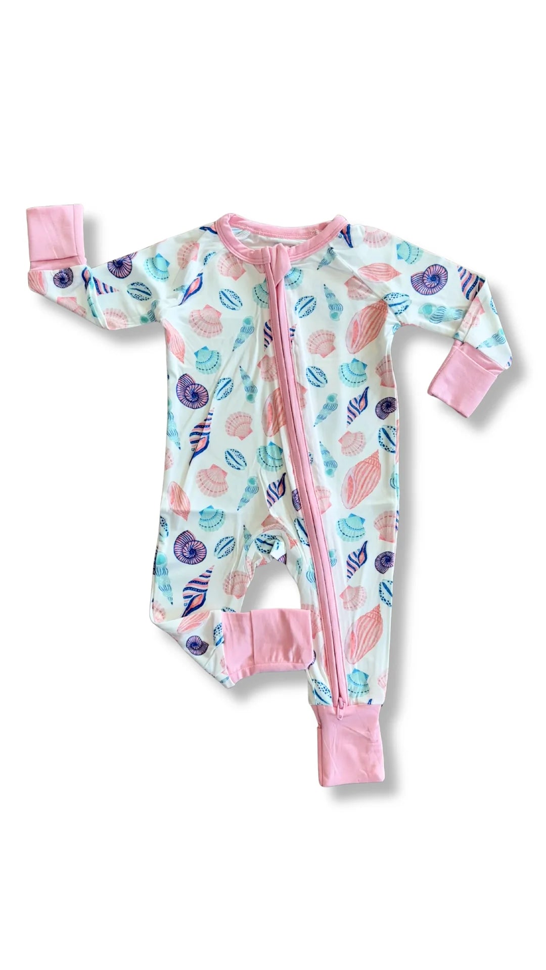 SALLY'S SEASHELLS PINK ZIPPY