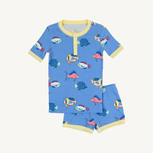 SUTTON SHORT SET HERE FISHY FISHY