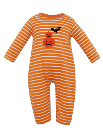 Jack O Lantern Long Romper