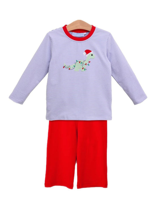 Christmas Dino Pant Set