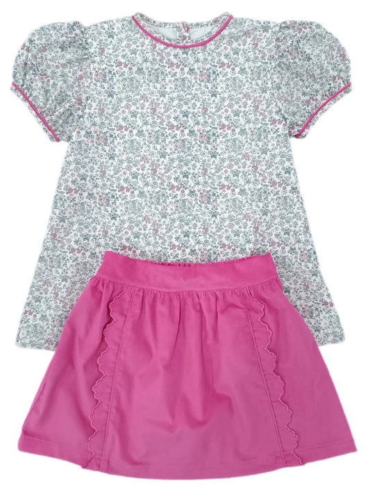 KATE SKIRT SET FLORA FLORAL