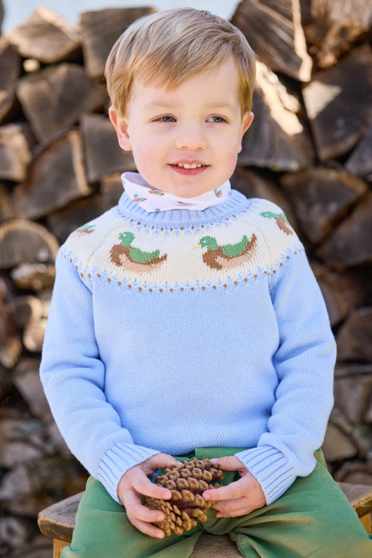 MALLARD FAIR ISLE SWEATER