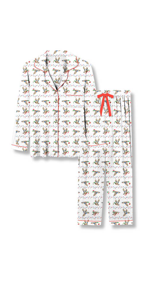 WOMENS BUTTON UP MERRY MALLARD