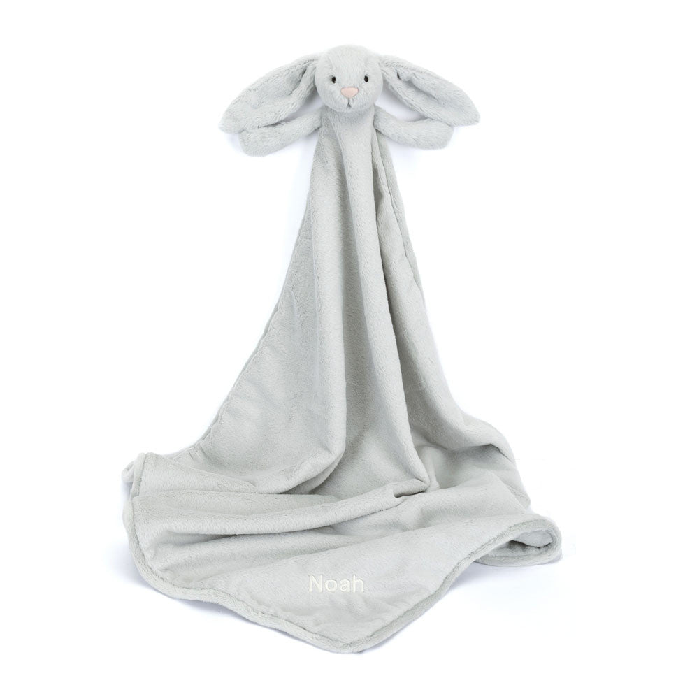 Bashful Grey Bunny Blankie