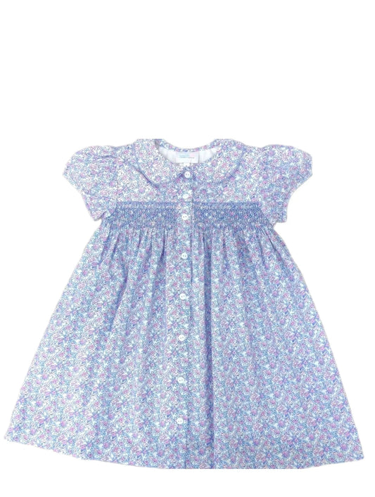 SMOCKED DRESS ELLA FLORAL