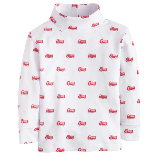 PRINTED TURTLENECK