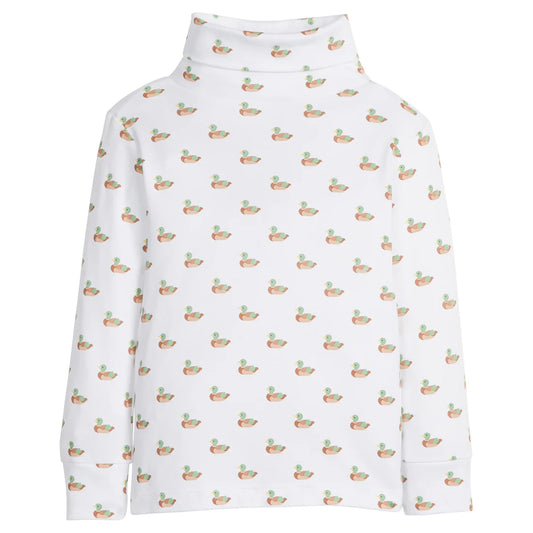 PRINTED TURTLENECK MALLARD