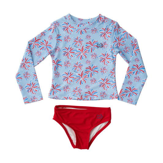 REEF RASHGUARD SET FIREWORKS