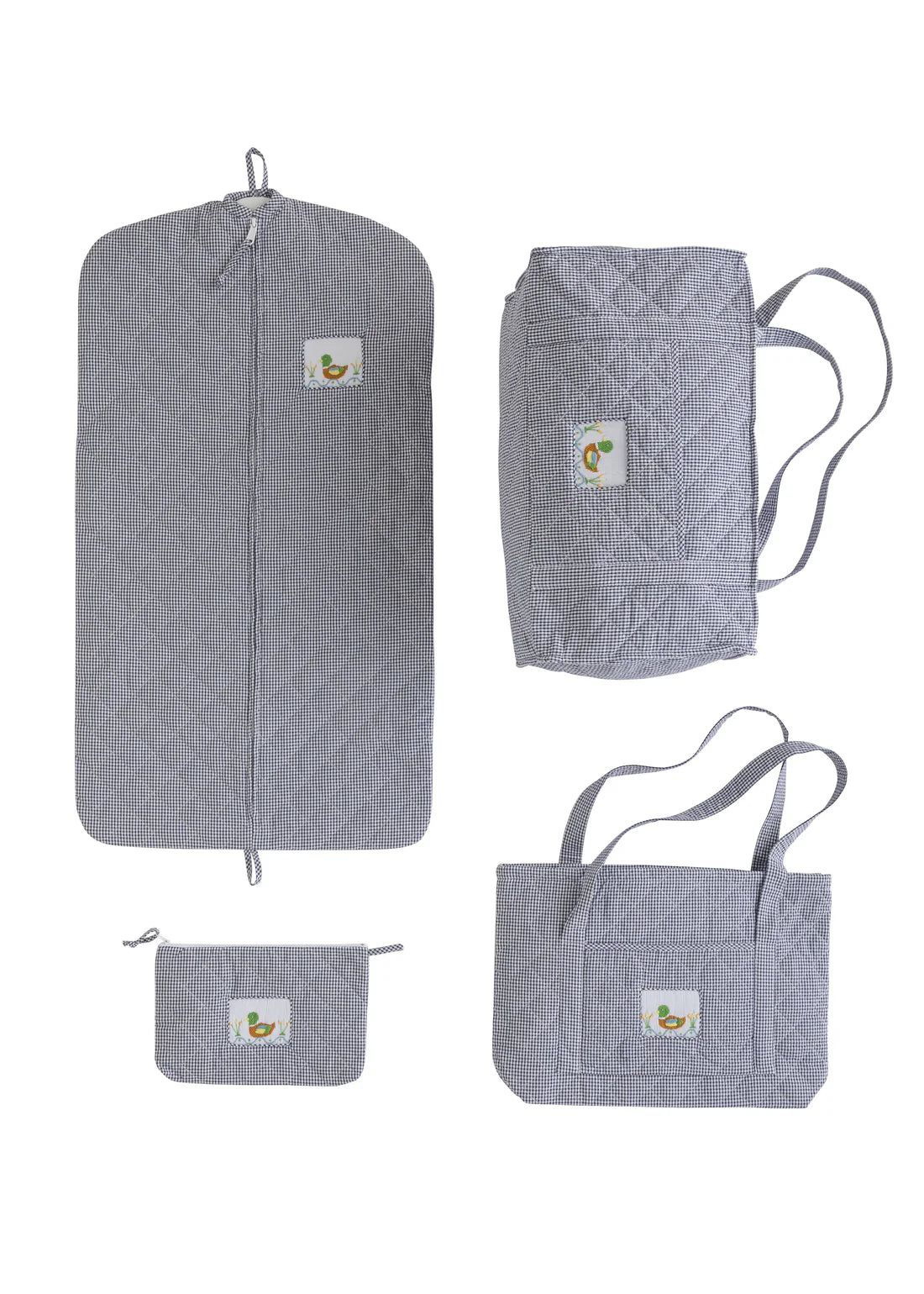 Quilted Luggage Full Set - Mallard