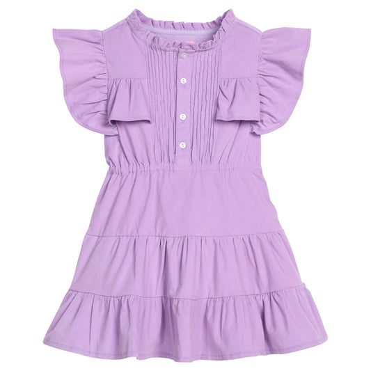 RODEO DRESS LAVENDER CORDUROY