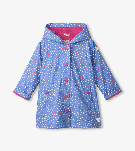 LOTS OF DOTS RAIN JACKET