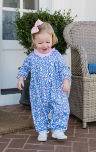 LILA LONG BUBBLE FALL FLORAL KNIT