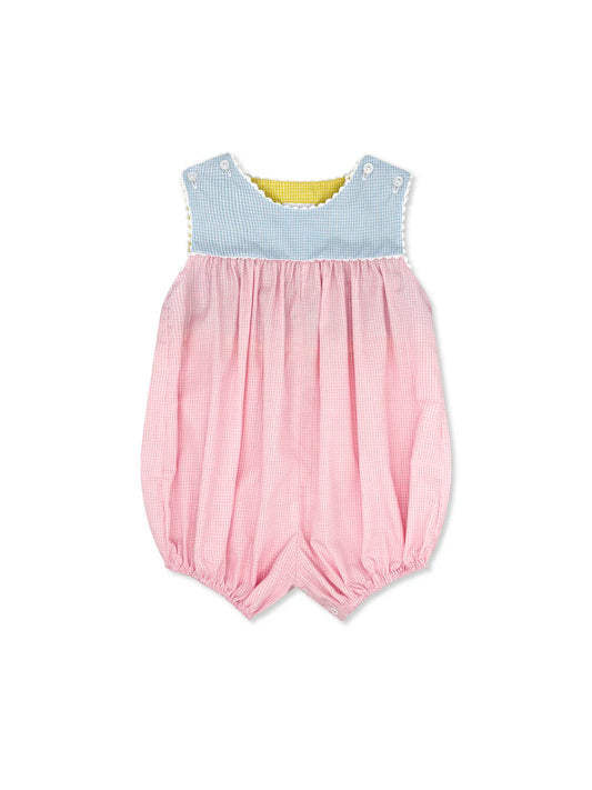 CHARMING BUBBLE POLITE PINK GINGHAM