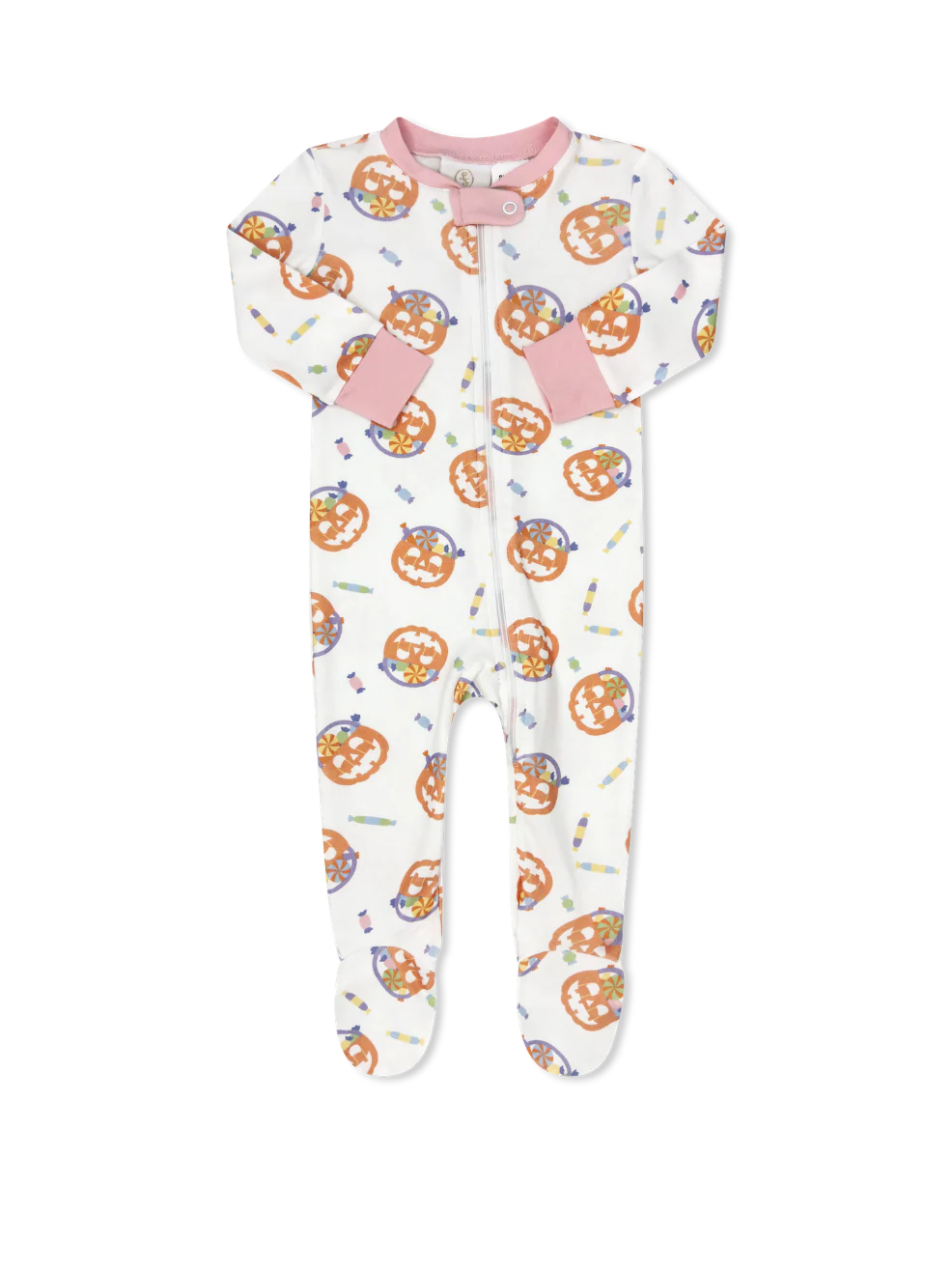 BOO TO YOU FOOTIE PINK