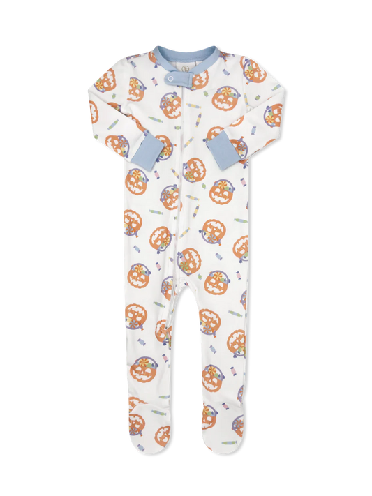 BOO TO YOU FOOTIE BLUE