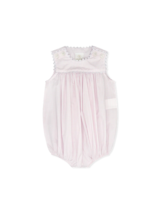 CHARMING BUBBLE PINK WINDOWPANE