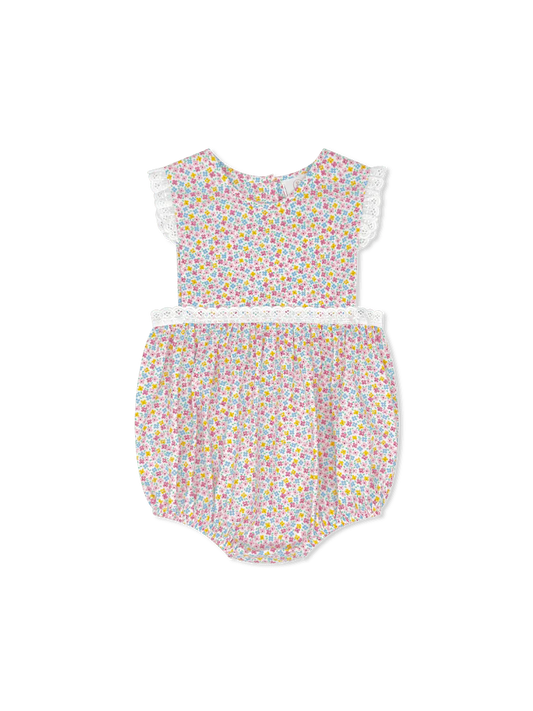 PINAFORE BUBBLE FRANKLIN FLORAL