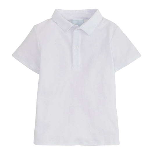 WHITE SHORT SLEEVE POLO