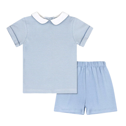 SIBLEY SHORT SET SEASIDE BLUE