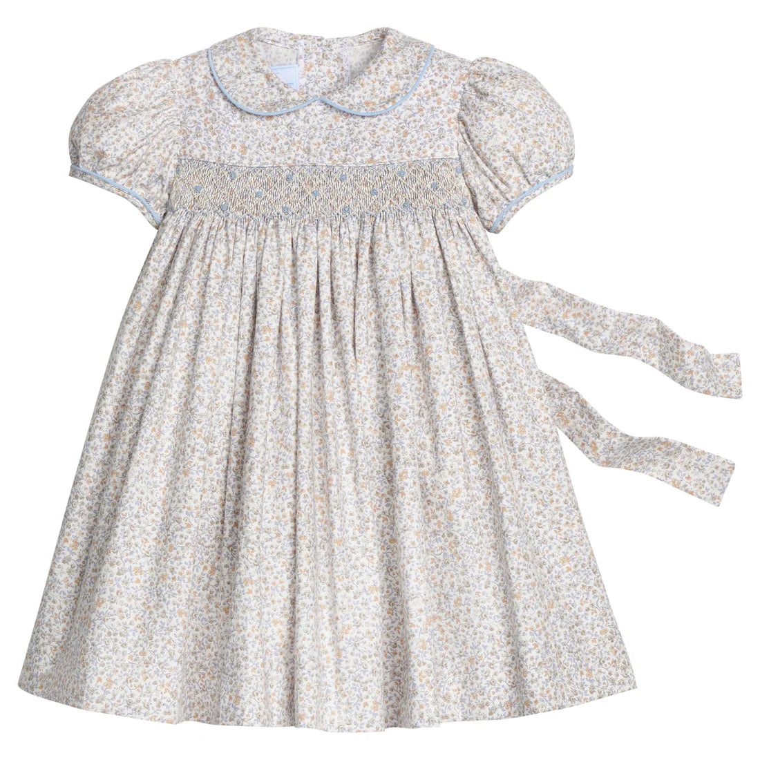 SMOCKED PETER PAN DRESS WINTHROP FLORAL