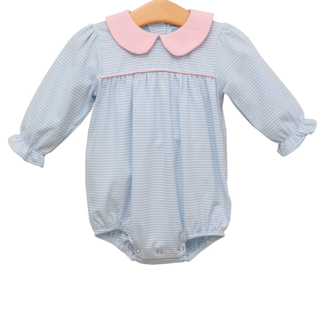 KATHERINE BUBBLE LT BLUE STRIPE/LT PINK
