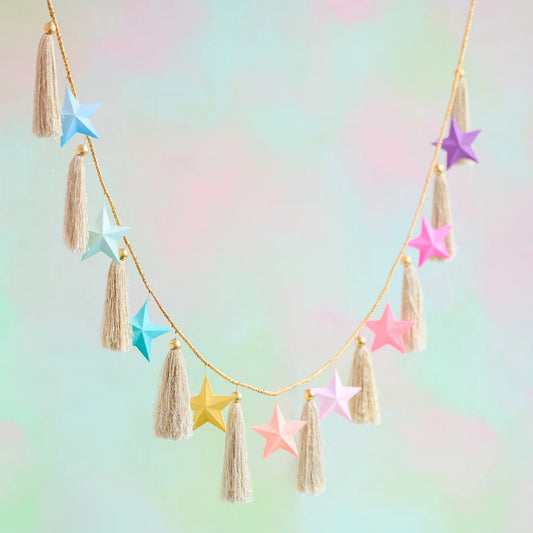 RAINBOW STAR GARLAND