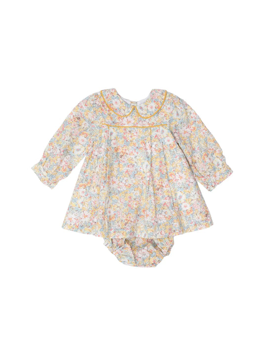 Taylor Yellow Floral Kid's Bloomer Set