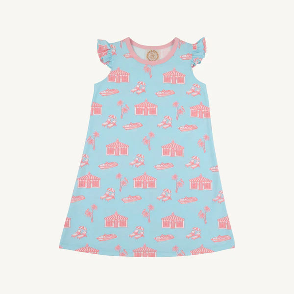 POLLY PLAY DRESS PARROT CAY PINK