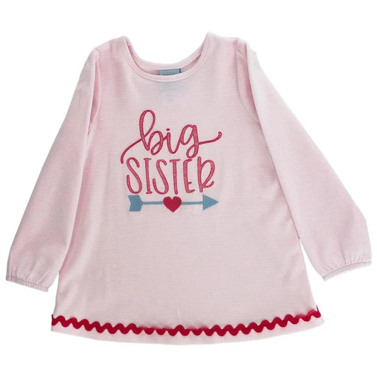 Big Sister Long Sleeve Knit Stripe