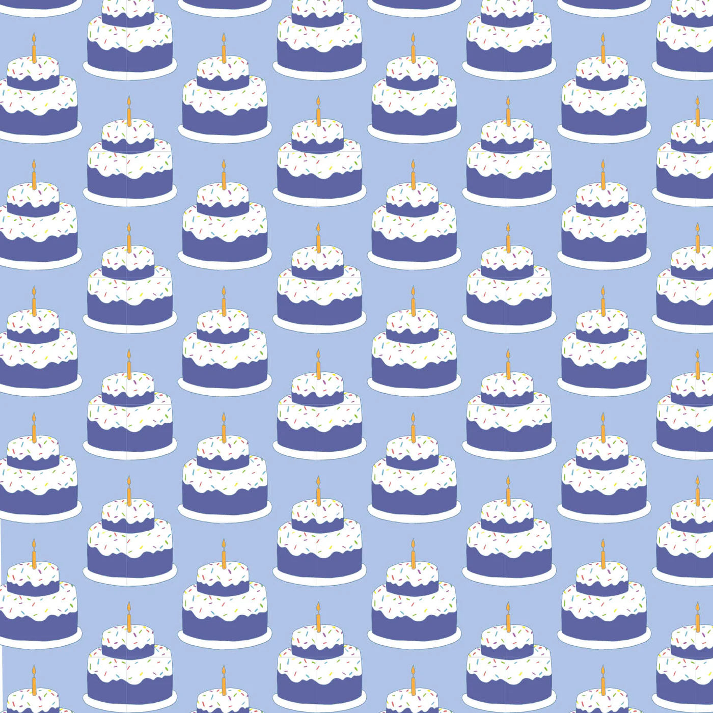 CHARLES SHORT SET BIRTHDAY CAKE BLUE