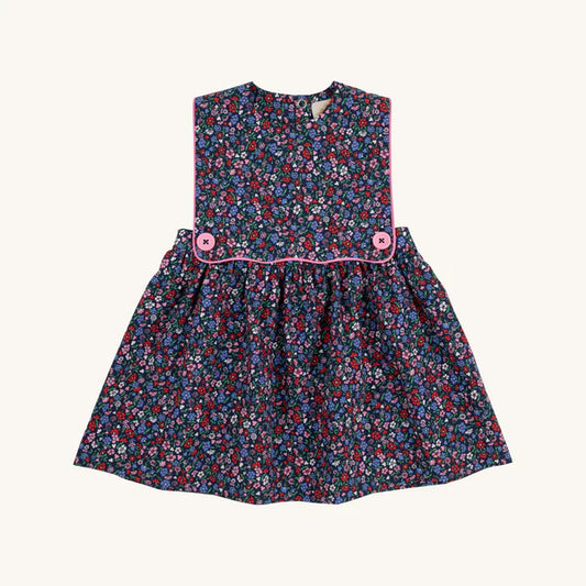 BRADY BUTTON IN DRESS FAIRFAX FLORAL