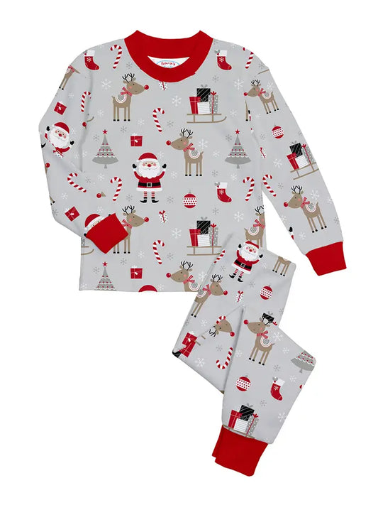 Christmas Icon Super Soft Classic Long Pajama Set -Unisex