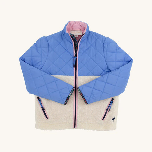 CATE COAT BARBADOS BLUE SHERPA