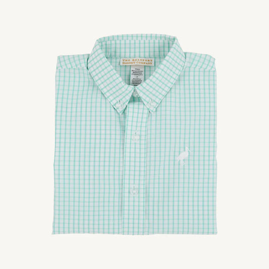 DEANS LIST DRESS SHIRT TURKS TEAL