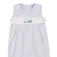 BLUE FAIRWAY FOURSOME PLAYSUIT SLVLS