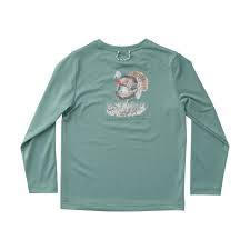 PERFORMANCE LS SHIRT FROSTY SPRUCE