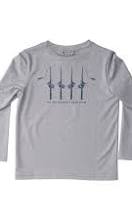 PERFORMANCE LS SHIRT HEATHER GRAY