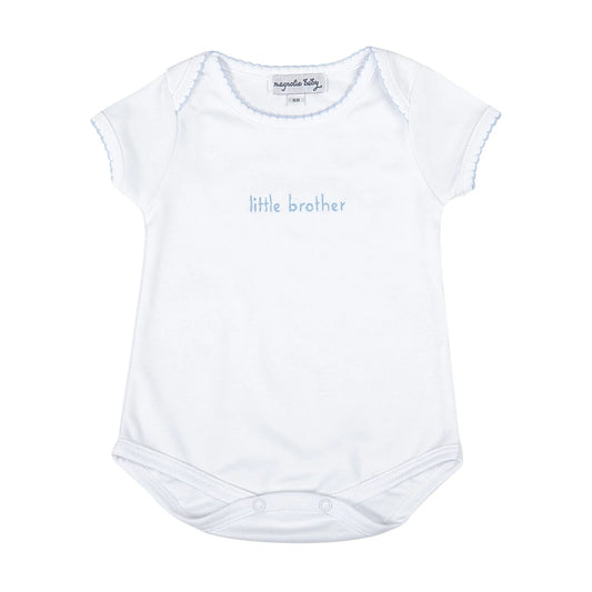 "Little Sibling" Embroidered Bodysuit