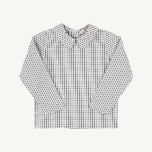 PETER PAN COLLAR GRANTLEY GRAY WPANE