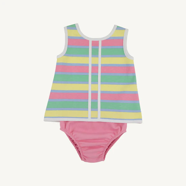MARY SIMMS BLOOMER SET SAMFORD STRIPE