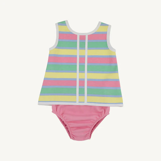 MARY SIMMS BLOOMER SET SAMFORD STRIPE