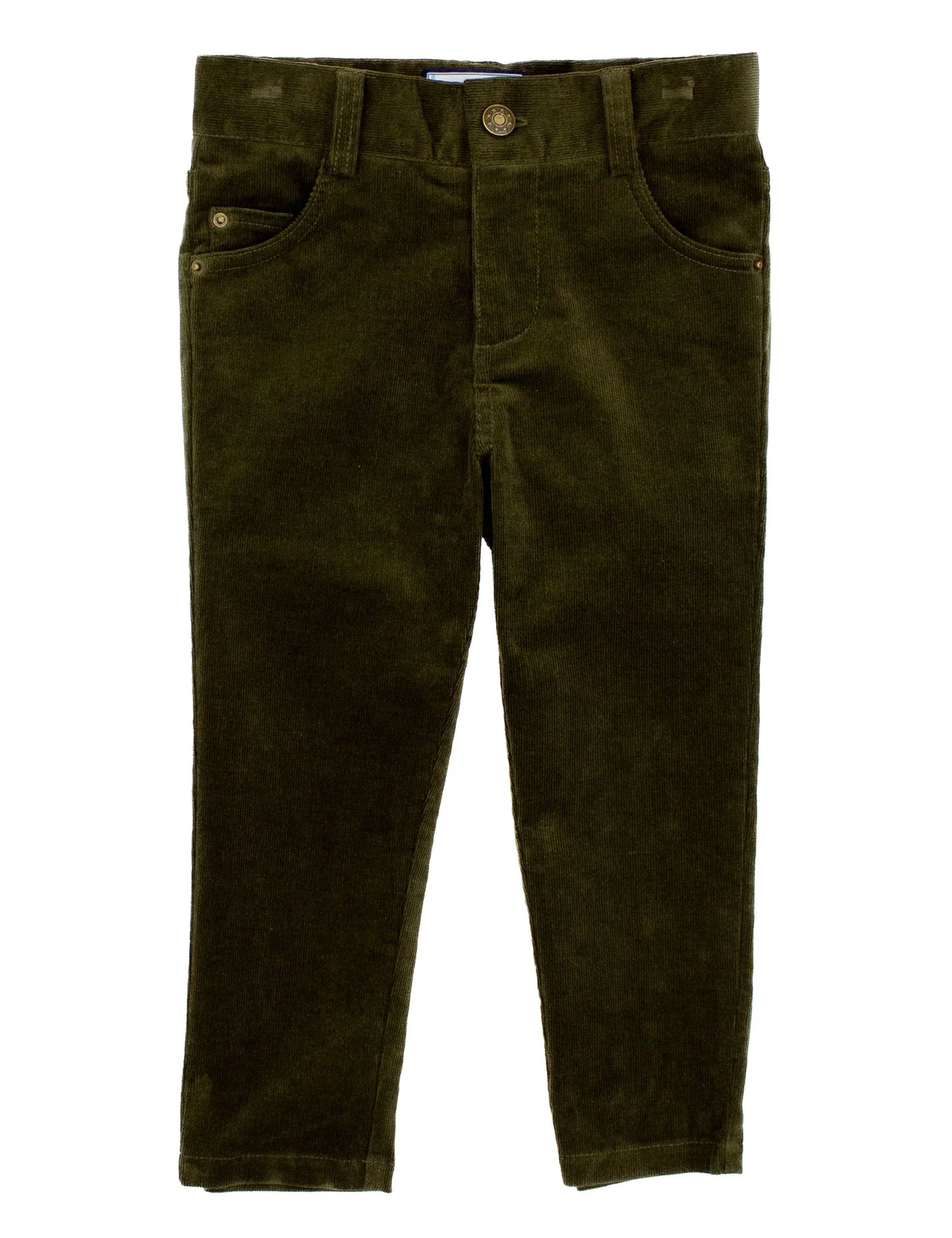 PINWALE CORD PANT OLIVE