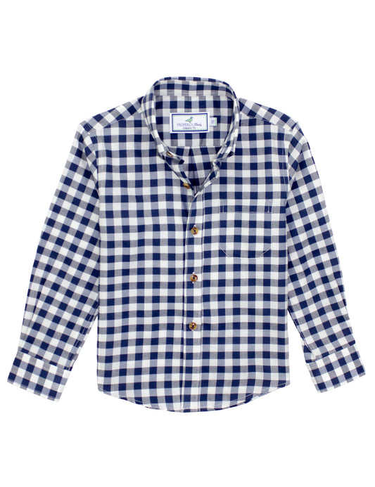 WOODLAND SPORTSHIRT NAVY PIER