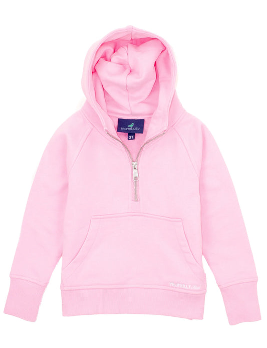 APRES SKI CROPPED HOODIE BUBBLEGUM