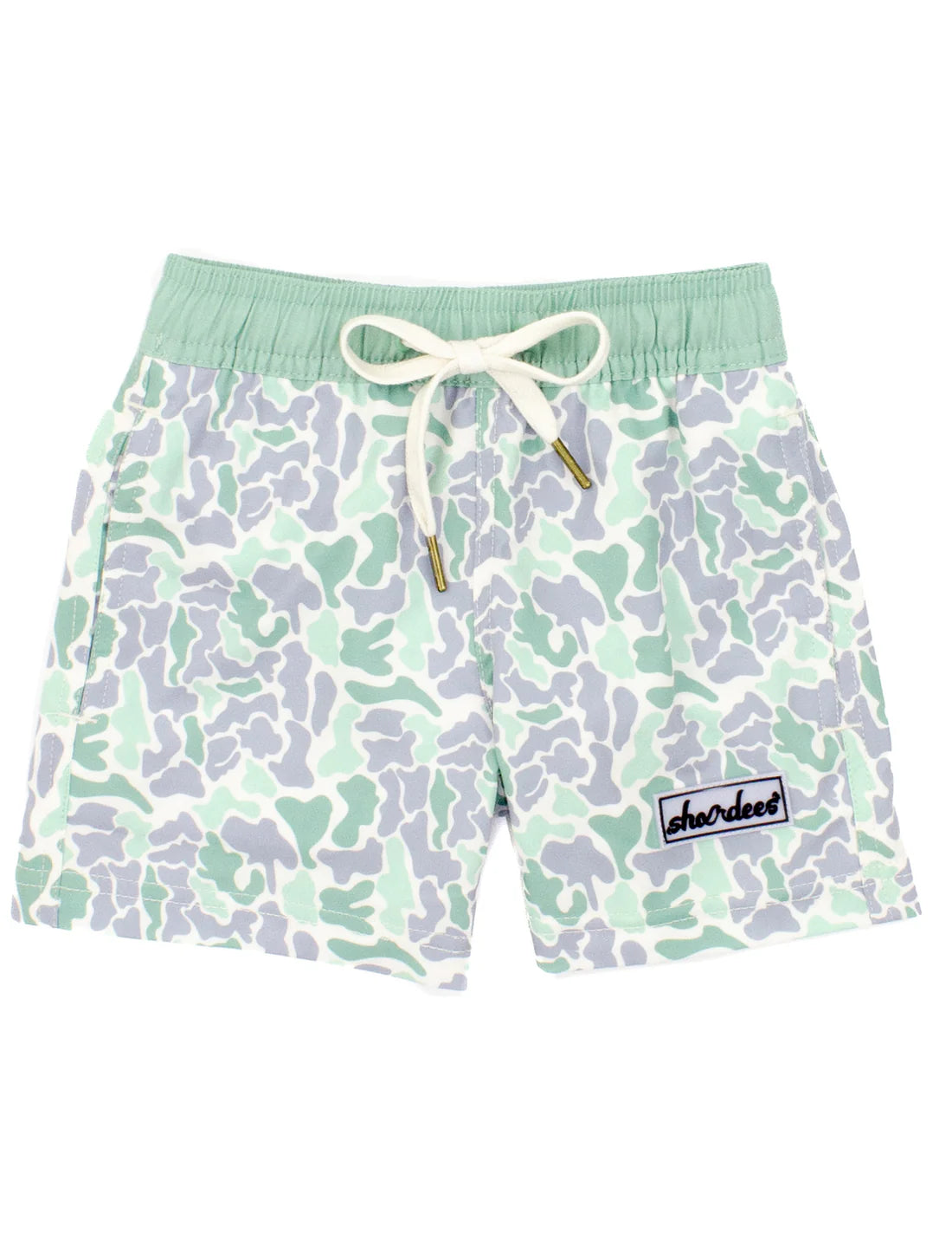 SHORDEES SWIM TRUNK SAGE CAMO