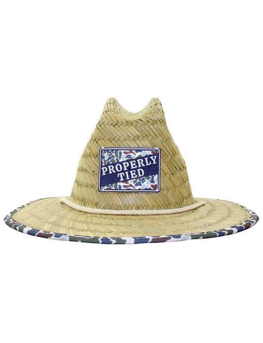 CABO STRAW HAT TERRA CAMO