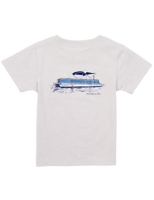 PARTY BARGE GREY TEE