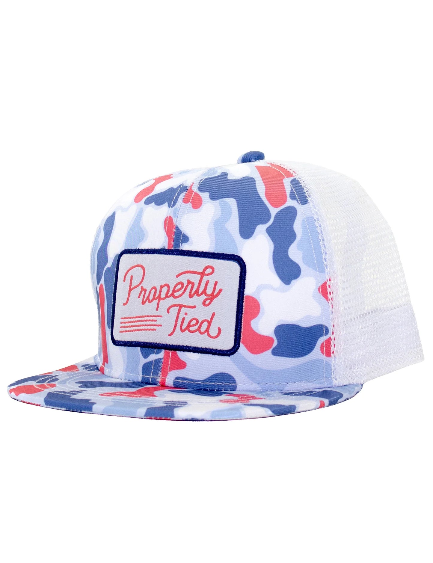 SPORTSMAN TRUCKER HAT AMERICANA CAMO