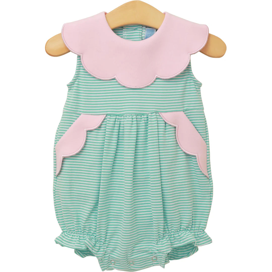PENELOPE BUBBLE MINT STRIPE/PINK
