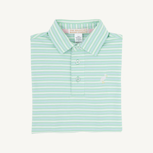 SUMMER COUNTRY STRIPE SS PRIM PROPER POLO